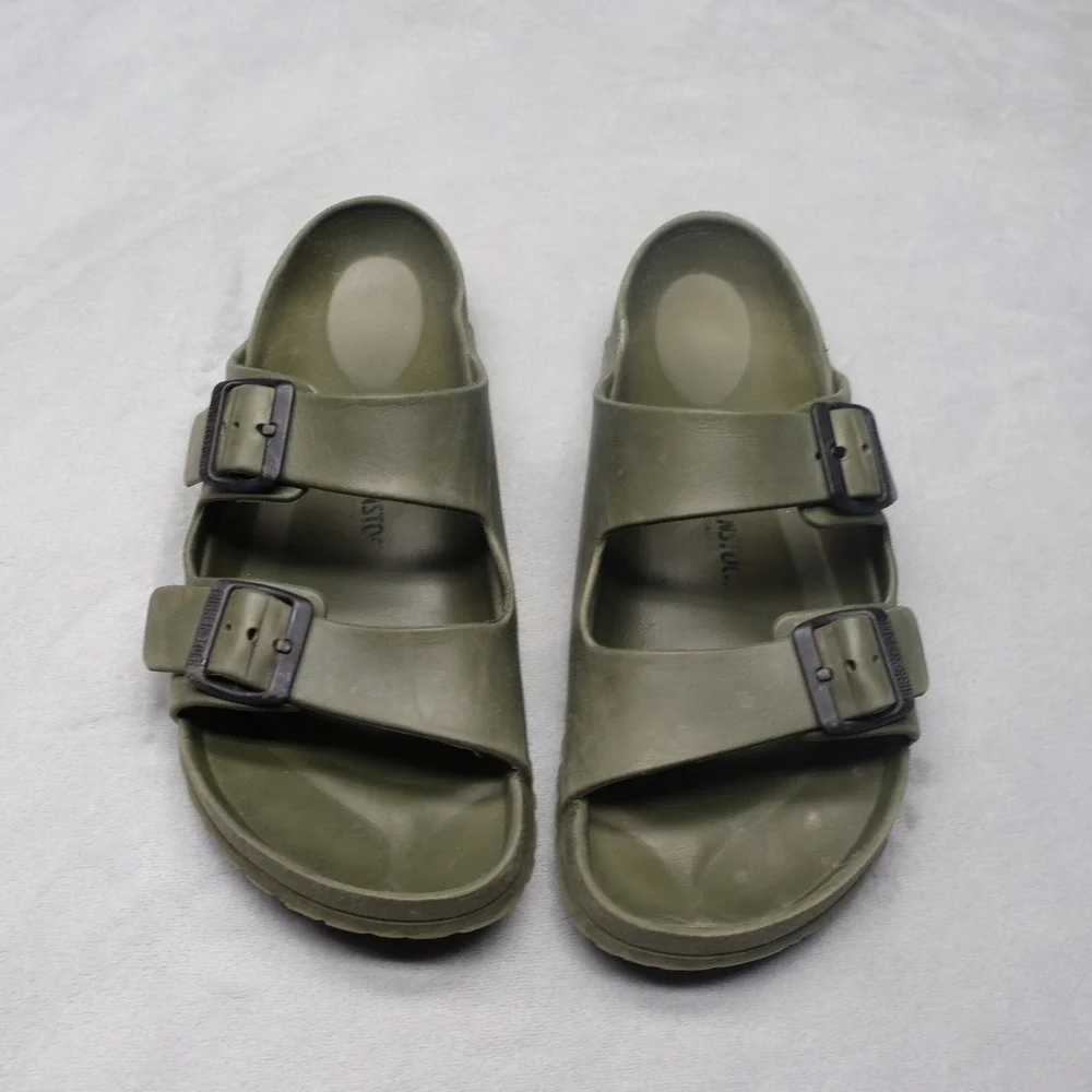 Birkenstock‎ Unisex M9 W11 Sandals Green Arizona EVA Synthetic Double Strap EU42